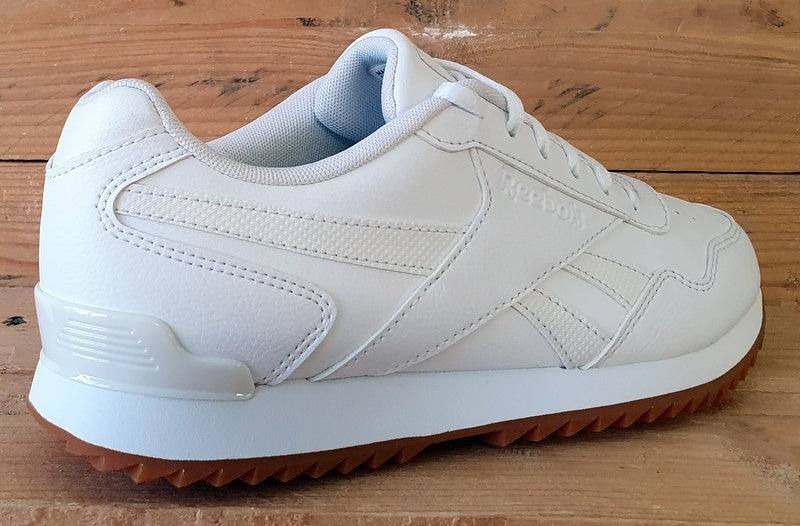 Reebok Royal Glide Low Leather Trainers UK5/US7.5/EU38 FW0151 White Gum Sole