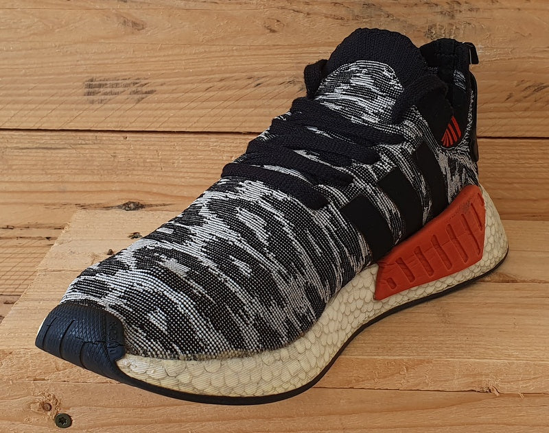 Adidas NMD R2 Future Harvest Low Primeknit Trainers UK10.5/US11/E45 BY9409 Black