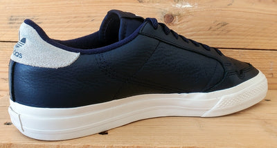Adidas Continental Vulc Low Leather Trainers UK9/US9.5/EU43 EG4590 Navy/White