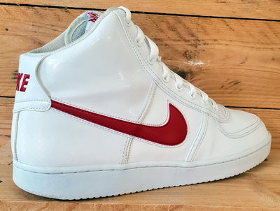 Nike Vandel Mid Leather Trainers UK9/US10/EU44 317179-109 White/University Red