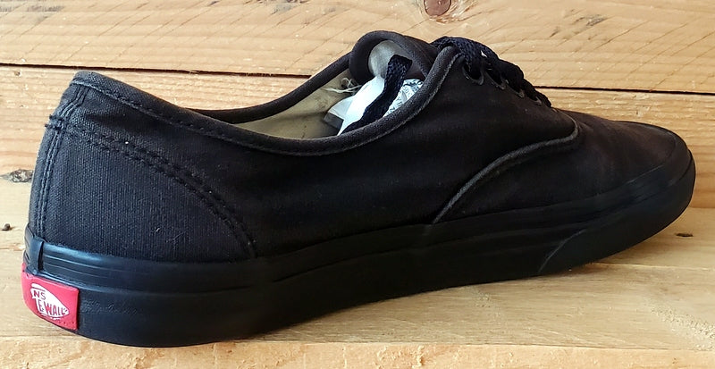 Vans Off The Wall Low Canvas Trainers UK9/US10/EU43 751505 Triple Black