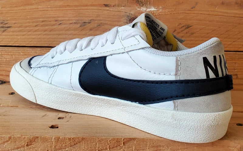 Nike Blazer 77 Jumbo Low Leather Trainers UK7.5/US8.5/E42 DN2158-101 White/Black