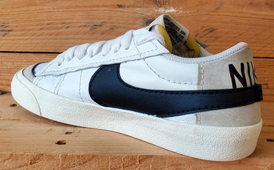 Nike Blazer 77 Jumbo Low Leather Trainers UK7.5/US8.5/E42 DN2158-101 White/Black