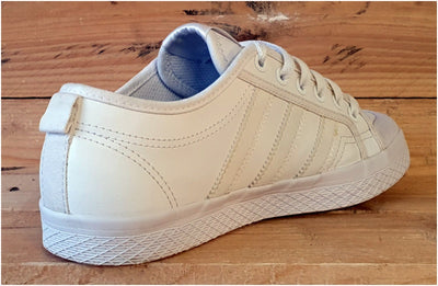 Adidas Originals Honey Low Leather Trainers UK6/US7.5/EU39 BB0890 Triple White