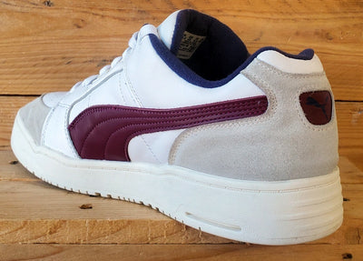 Puma Slipstream Low Leather Trainers UK10.5/US11.5/EU45 384692-10 White/Team Red