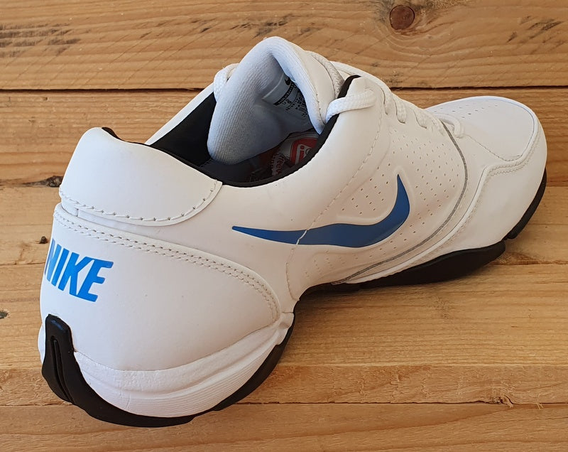 Nike Air Toukol 3 Low Leather Trainers UK8/US9/EU42.5 525726-104 White/Blue