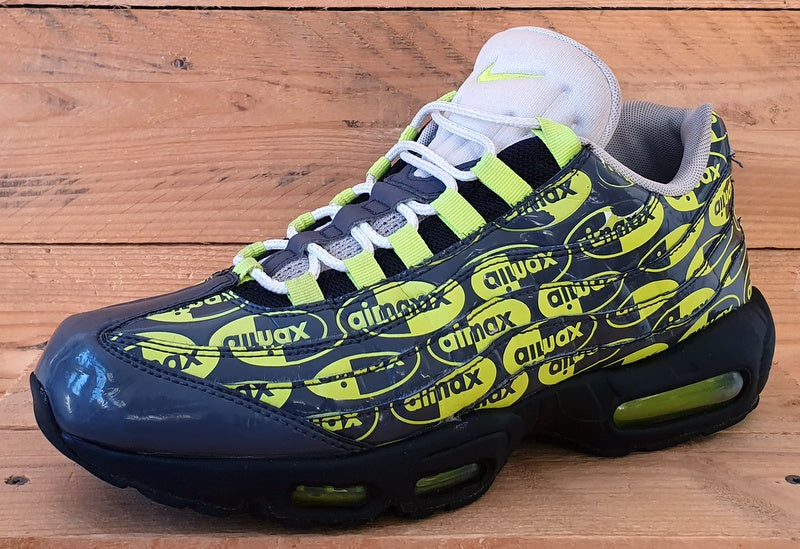 Nike Air Max 95 Low Pleather Trainers UK9/US10/EU44 538416-019 Print Black Volt