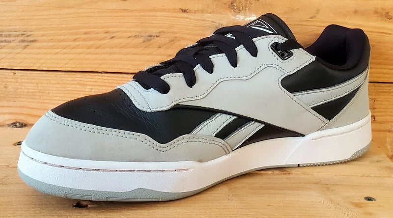 Reebok BB4000 II Low Suede Trainers UK7/US8/EU40.5 IG5287 Grey/Black/White
