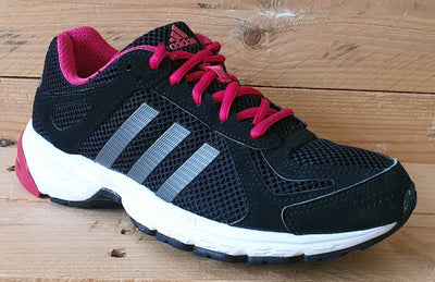 Adidas Duramo Running Textile Trainers AQ6309 Black/Pink UK4/US5.5/EU36.5