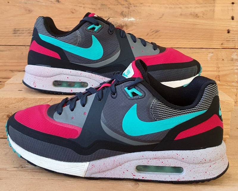 Nike Air Max Light Low Textile Trainers UK7/US8/EU41 652959-600 Fuchsia Force