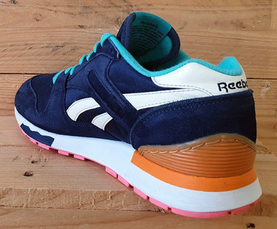 Reebok Classic GL 6000 Low Textile Trainers UK6/US8.5/EU39 M41775 Navy/Pink