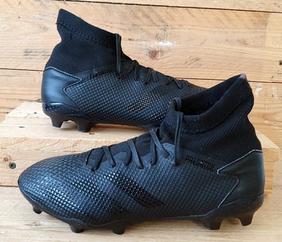 Adidas Predator 20.3 Football Boots EF1634 Triple Core Black UK7/US7.5/EU40.5