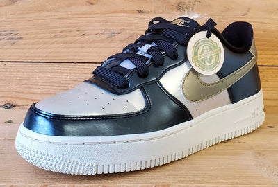 Nike Air Force 1 Metallic Trainers UK4.5/US5Y/EU37.5 849345-003 Cool Grey/Black