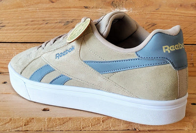 Reebok Royal Complete 3.0 Suede Trainers UK8.5/US9.5/EU42.5 FV0247 Beige/Silver