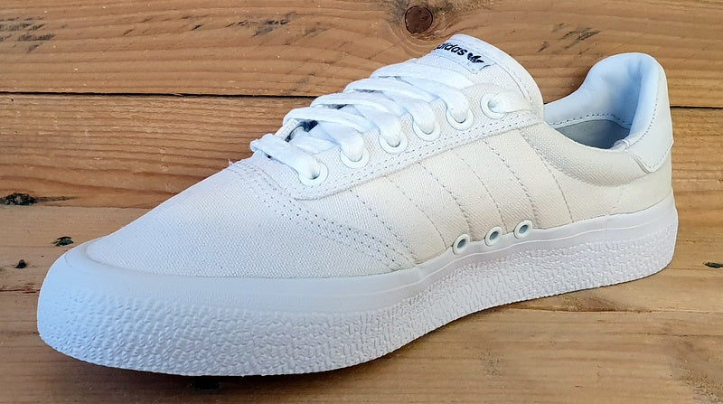 Adidas 3MC Vulc Low Canvas Trainers UK6.5/UK7/EU40 B22705 Cloud White/Black