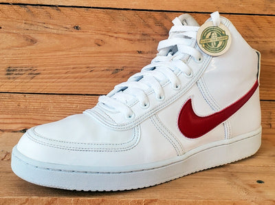 Nike Vandel Mid Leather Trainers UK9/US10/EU44 317179-109 White/University Red