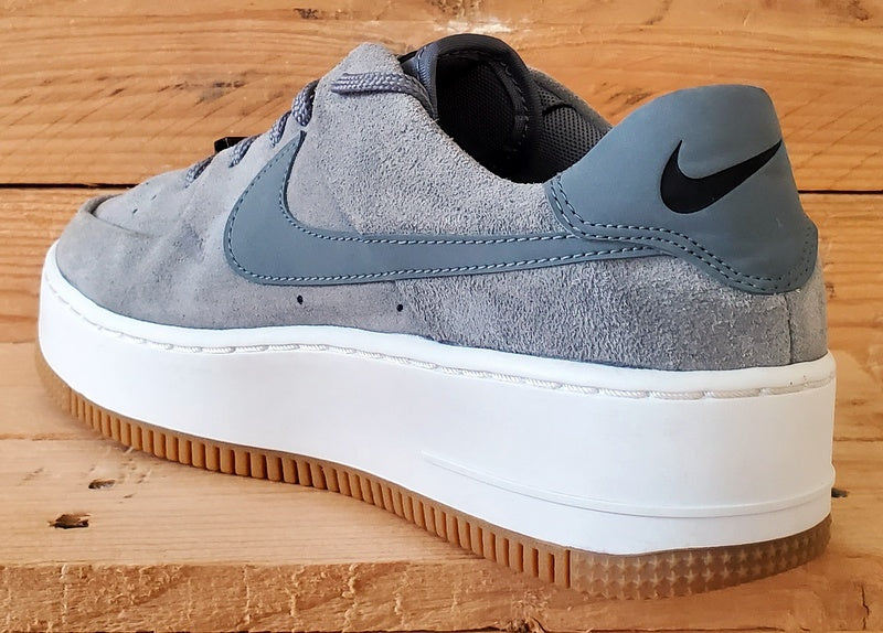 Nike Air Force 1 Sage Low Suede Trainers UK5/US7.5/EU38.5 AR5339-003 Cool Grey