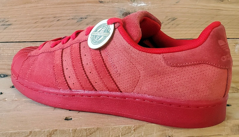 Adidas Superstar RT Low Suede Trainers UK10/US10.5/EU44.5 S79475 Triple Red