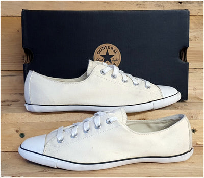 Converse All Star Canvas Low Trainers 505620 Cream/White UK5/US7/EU38