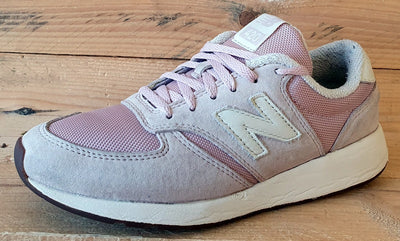 New Balance 420 Low Suede/Textile Trainers UK4/US6/EU36.5 WRL420T Pink/White