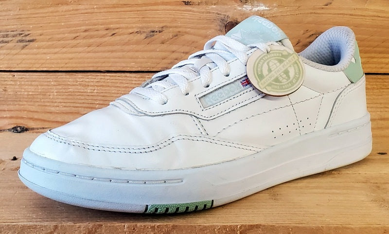 Reebok Court Peak Low Leather Trainers UK5/US7.5/EU38 GZ4400 White/Green