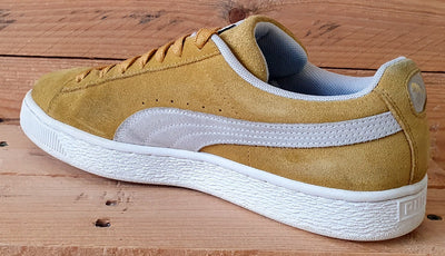 Puma Suede Classic Low Trainers 365347 10 Yellow/White UK7/US8/EU40.5