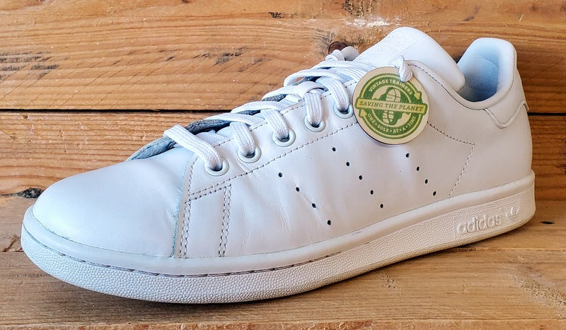 Adidas Stan Smith Low Leather Trainers UK7.5/US8/EU41 S75104 Triple Cloud White