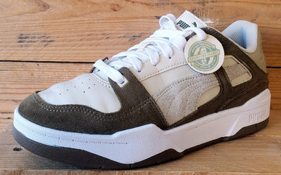 Puma Slipstream Low Leather Trainers UK7/US8/EU40.5 392108-03 Cream/Brown