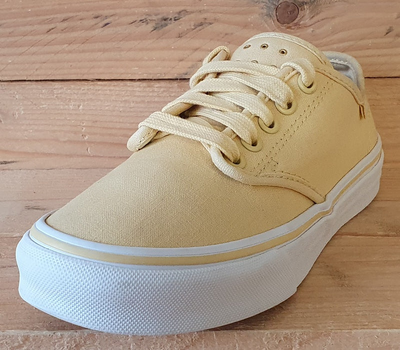Vans Off The Wall  Low Canvas Trainers UK3.5/US6/EU36 721356 Yellow/White