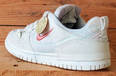 Nike Dunk Disrupt 2 Low Canvas Trainers UK6/US8.5/EU40 DH4402-100 Pale Ivory