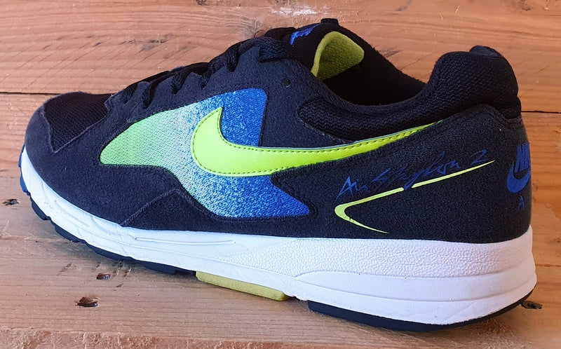 Nike Air Skylon 2 Low Suede Trainers UK7/US8/EU41 AO1551-002 Black Volt Racer