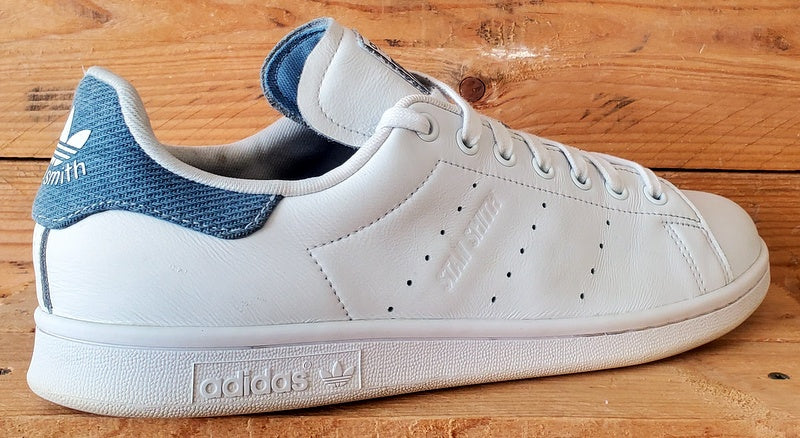 Adidas Stan Smith Low Leather Trainers UK10/US10.5/EU44.5 ID2028 White/Pantom