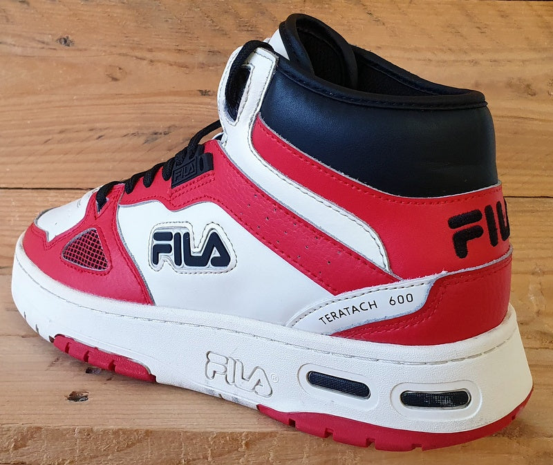 Fila Terratach Mid Leather Trainers UK5/US7.5/EU38.5 5BM01831-114 Red/White