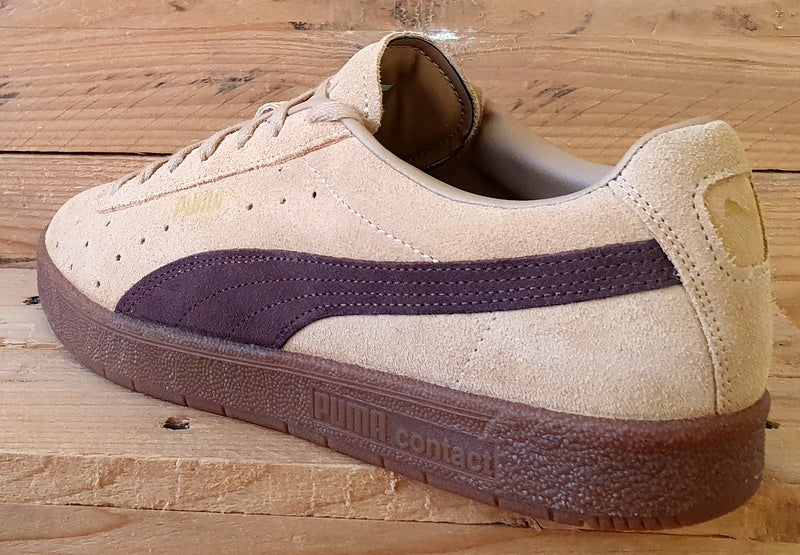 Puma Tramp OG Low Suede Trainers UK9.5/US10.5/EU44 383014-04 Tan Chesnut