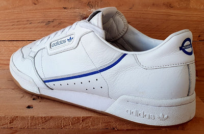 Adidas Continental 80 TFL Low Leather Trainers UK10.5/US11/EU45 EE9548 White Gum