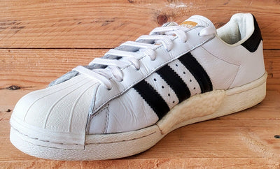 Adidas Superstar Boost Low Leather Trainers UK10/US10.5/E44.5 BB0188 White/Black