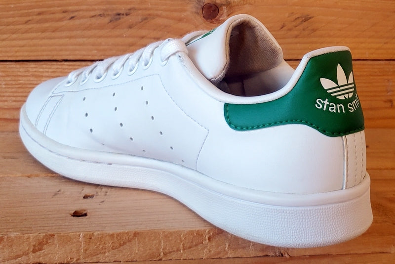 Adidas Stan Smith Low Leather Trainers UK6/US6.5/EU39 FX5502 White/Green