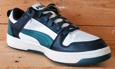 Puma Rebound Layup Low Leather Trainers UK10/US11/EU44.5 369866-25 White/Black