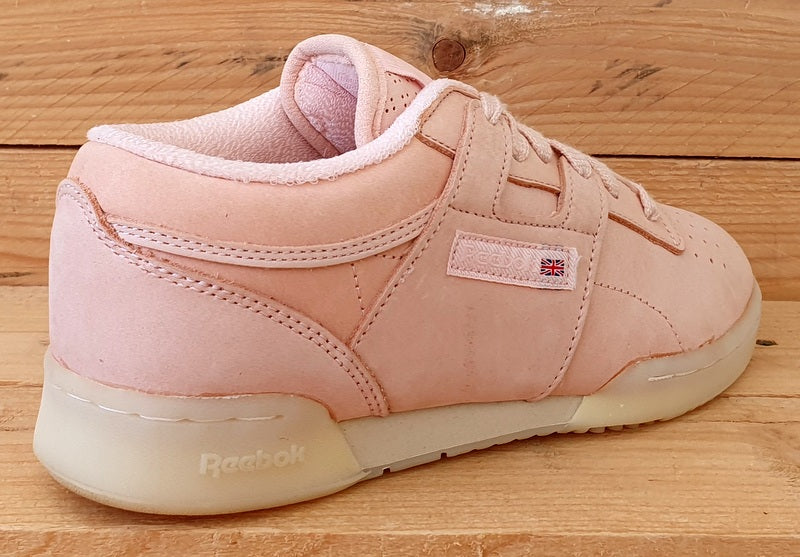 Reebok Classic Low Suede Trainers V69721 Creamy Pink Gumsole UK4 US5 EU36