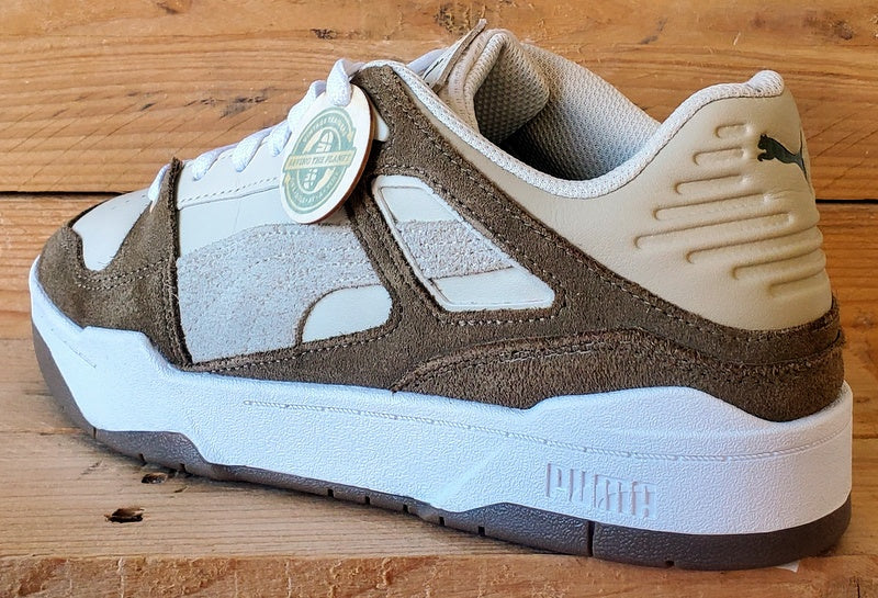 Puma Slipstream Low Leather Trainers UK7/US8/EU40.5 392108-03 Cream/Brown
