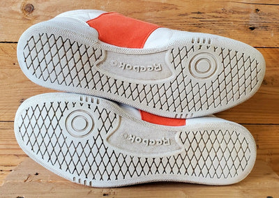 Reebok Club C 85 Low Leather Trainers UK9/US10/EU43 CN5625 White/Orange