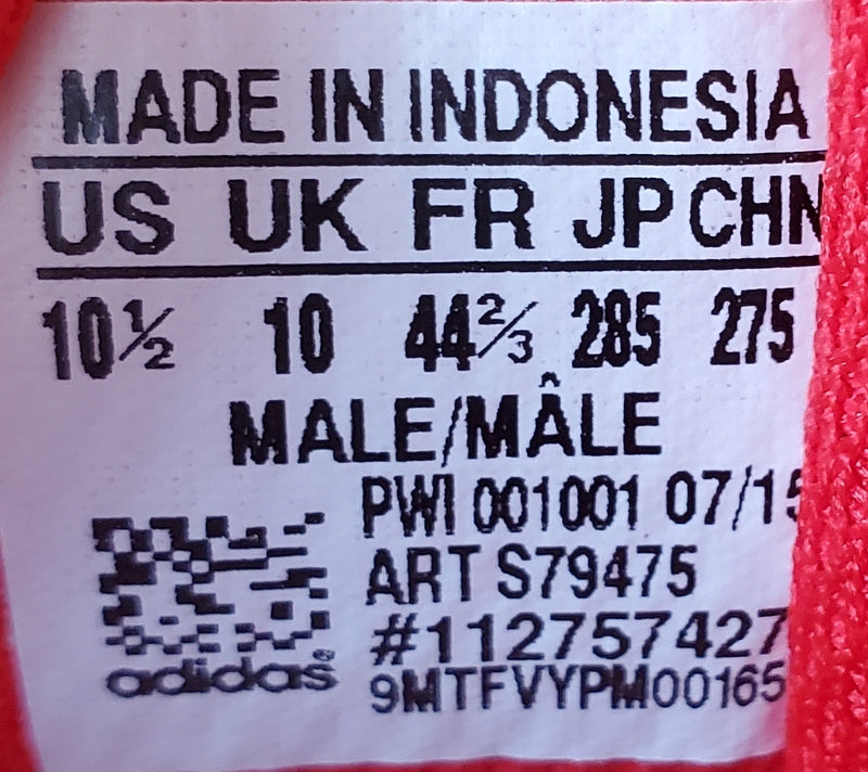 Adidas Superstar RT Low Suede Trainers UK10/US10.5/EU44.5 S79475 Triple Red