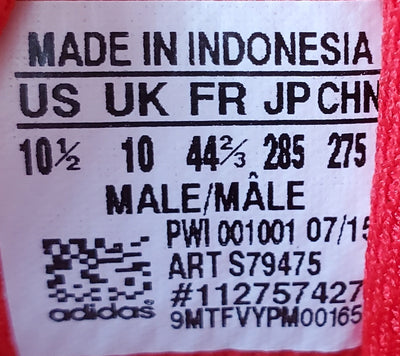 Adidas Superstar RT Low Suede Trainers UK10/US10.5/EU44.5 S79475 Triple Red