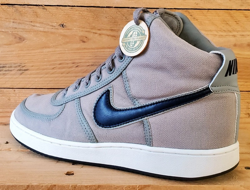 Nike Vandal Mid Canvas Trainers UK8.5/US9.5/EU43 306323-041 Grey/Navy/White