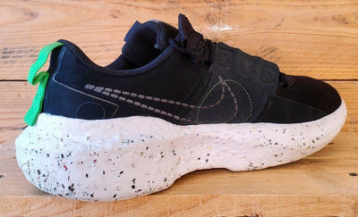 Nike Crater Impact Low Textile Trainers UK7.5/US8.5/EU42 DB2477-001 Black/White