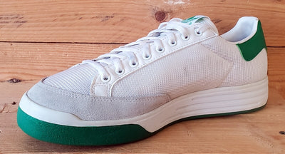 Adidas Rod Laver Low Textile Trainers UK8/US8.5/EU42 G99863 White Fairway/Green