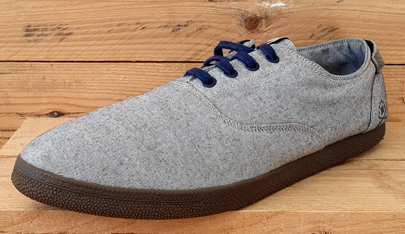 Adidas grey canvas trainers online