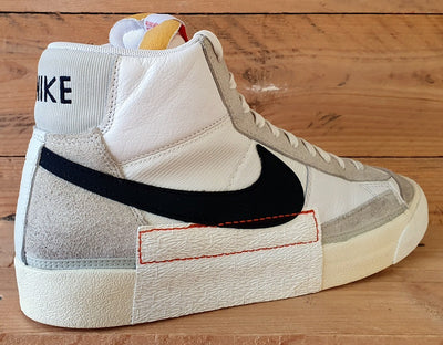 Nike Blazer Mid Pro Club Leather Trainers UK10/US11/E45 DQ7673-100 White/Black