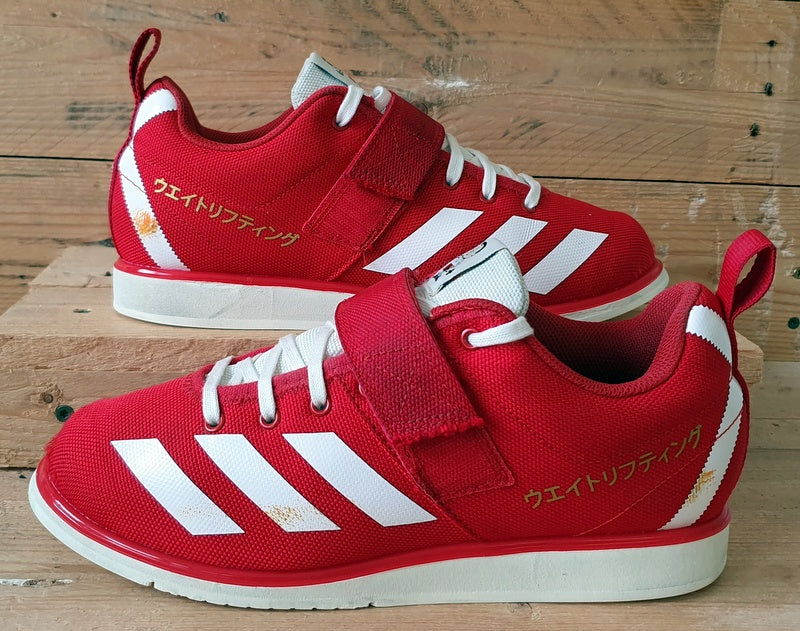 Adidas Powerlift Japan Low Canvas Trainers EG5175 Red/White UK7/US7.5/EU40.5