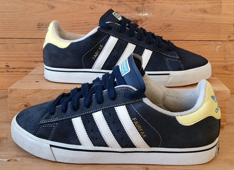 Adidas Fair Fax Skateboarding Low Suede Trainers UK9/US9.5/EU43 G48533 Navy